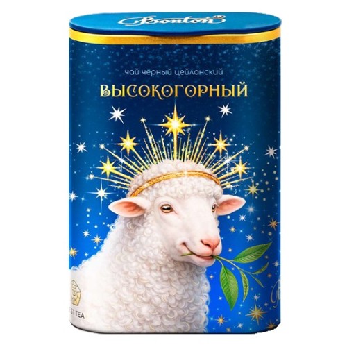 Bonton чай черный Высокогорный цейлонский, ж/б, 100 гр